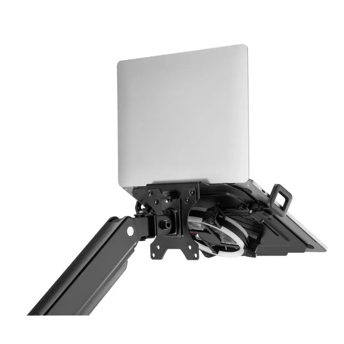 MXG LH-01R Universal Laptop Holder for Monitor Arms With RGB Cooling Fan