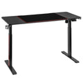 MXG MGD-01R RGB Electric Standing Gaming Desk - PakByte Computers