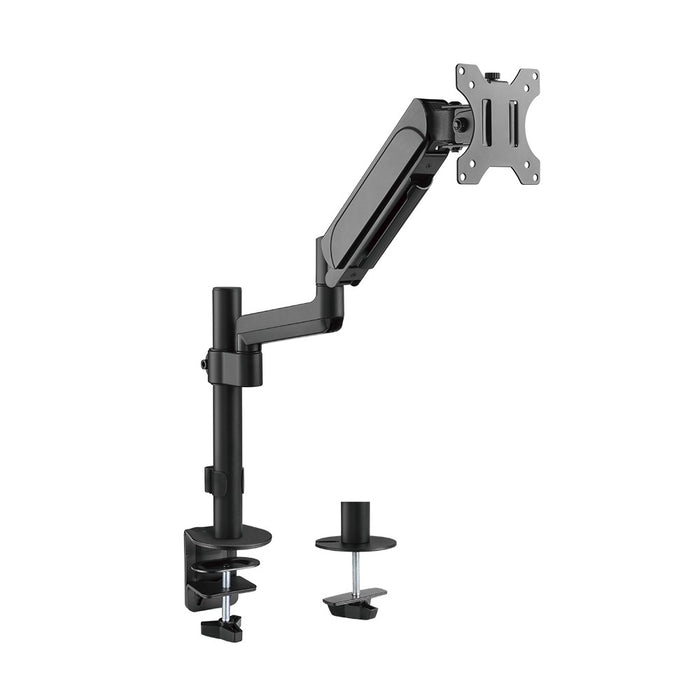 MXG PMA-12 Pole-Mounted Spring-Assisted Single Monitor Arm - PakByte