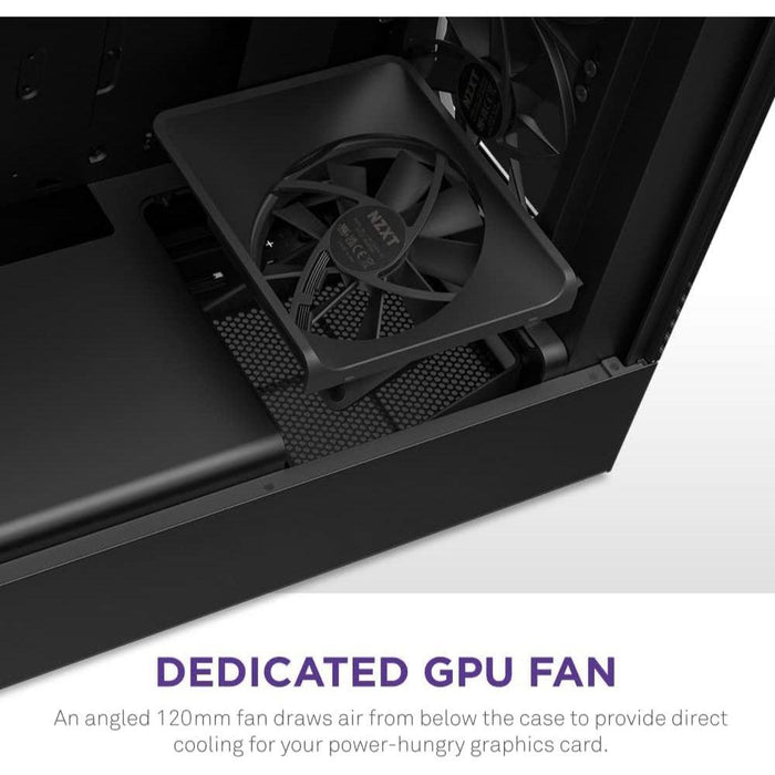NZXT H5 Elite ATX Mid Tower PC Gaming Case - Black (CC-H51EB-01) - PakByte Computers