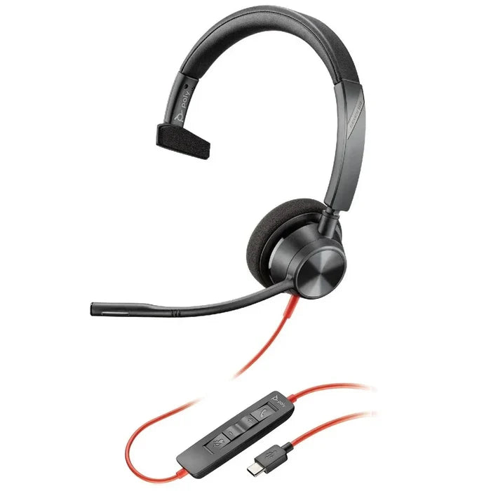 Plantronics Blackwire 3310 Microsoft Teams Certified USB-C Headset