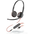Plantronics C3225 USB-A Blackwire Headset - PakByte Computers
