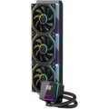 Power Train M360 360mm ARGB AIO Liquid CPU Cooler with LCD Display - Black