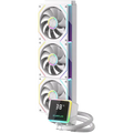 Power Train M360 360mm ARGB AIO Liquid CPU Cooler with LCD Display - White