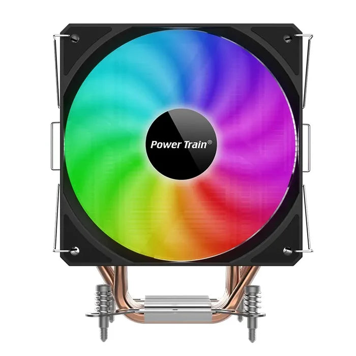 Power Train X-Gamerx D-600A ARGB CPU Air Cooler - Black