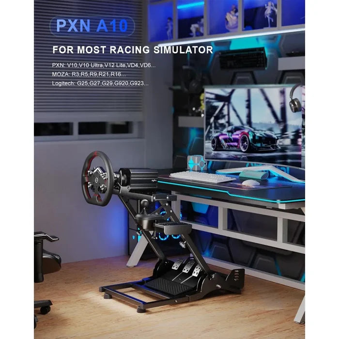 PXN A10 Steering Wheel 11Kg Foldable Stand