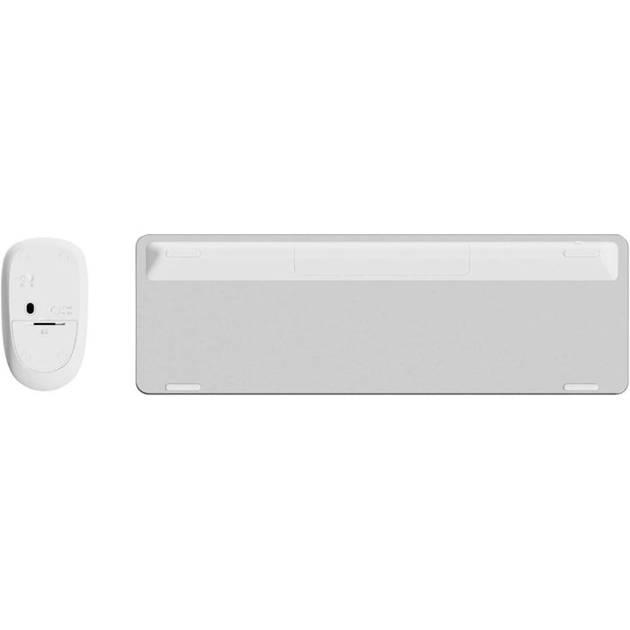 Rapoo 9320M Bluetooth Wireless Multi-Mode Keyboard Mouse Combo – White