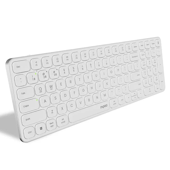 Rapoo E9350L Bluetooth Wireless Multi-Device Keyboard - White