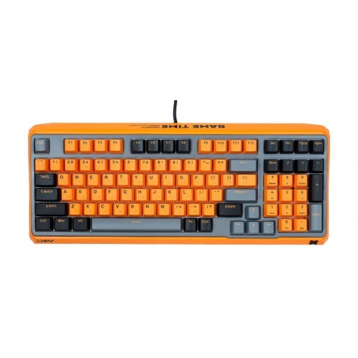 Rapoo ESK750 TM RGB Mechanical Keyboard – Orange/Grey/Black