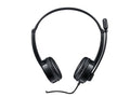 Rapoo H100 Wired Stereo Headset - Black