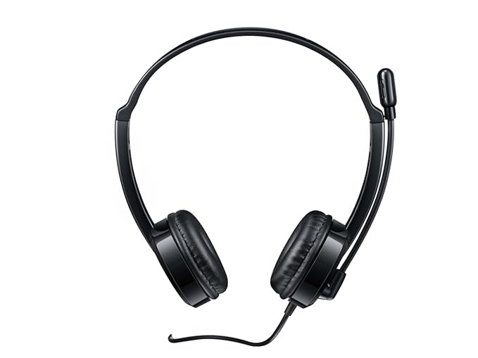 Rapoo H100 Wired Stereo Headset - Black