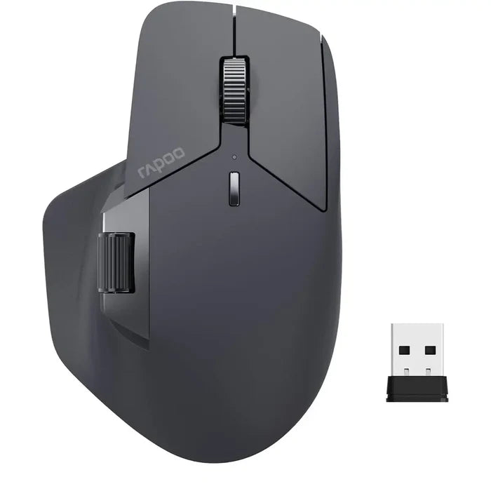 Rapoo MT760L Multi-Device Wireless Mouse - Light Black