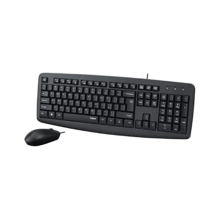 Rapoo NX1600 Wired Optical Keyboard & Mouse Combo