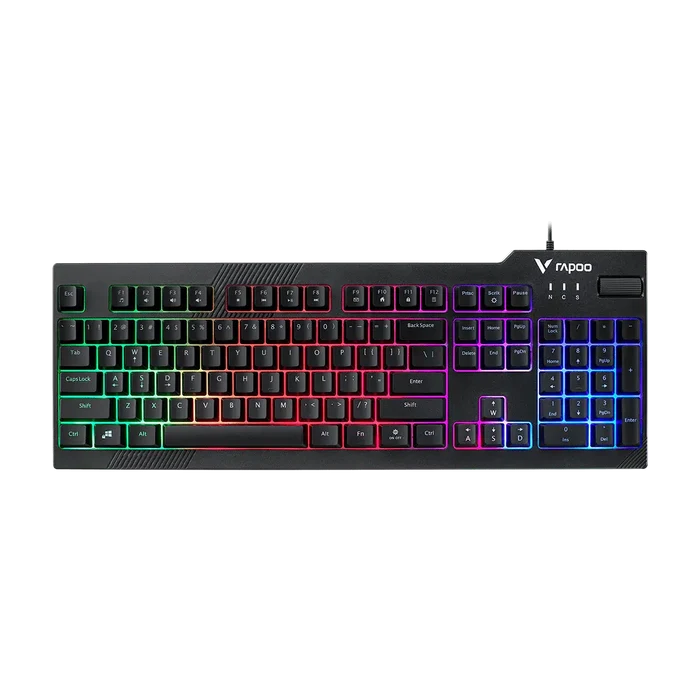 Rapoo V50S RGB Backlit Gaming Keyboard - Black