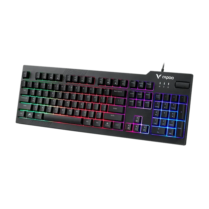 Rapoo V50S RGB Backlit Gaming Keyboard - Black
