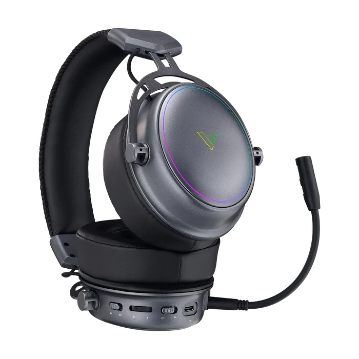 RAPOO VH800 Dual-mode wireless backlit Gaming Headset - Space Gray