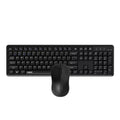 Rapoo X1500 Pro Wireless Mouse Keyboard Combo – Black