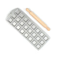 Italian Cookware Ravioli Tray - 24 Square Ravioli 47 x 47mm Techniques Pasta Making Italian Food