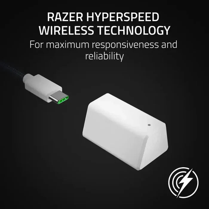 Razer BlackShark V2 HyperSpeed Wireless Gaming Headset - White - PakByte Computers