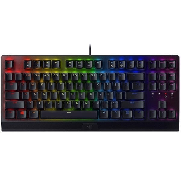 Razer BlackWidow V3 Tenkeyless TKL Mechanical Gaming Keyboard - Yellow Switches