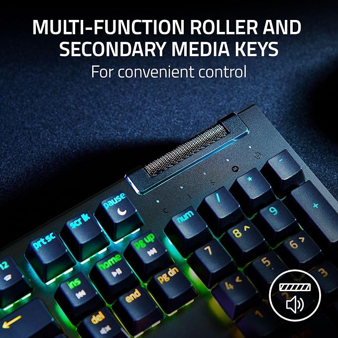 Razer BlackWidow V4 X - Mechanical Gaming Keyboard (Green Switch) - PakByte