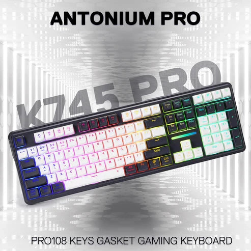 Redragon Antonium Pro K745WB RGB Mechanical Wired Keyboard