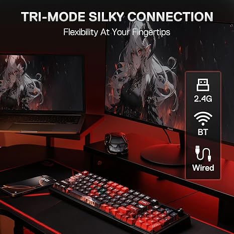 Redragon GALATIN PRO K719AK RGB PRO 95 Keys Redefine Full-Size Gaming Mechanical Keyboard - PakByte Computers