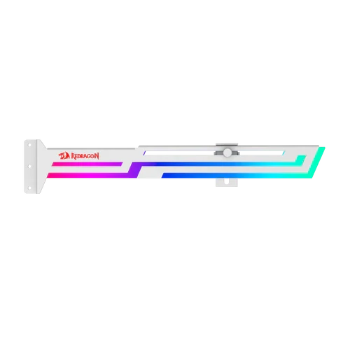 Redragon RGB GPU Support Bracket (White) - PakByte