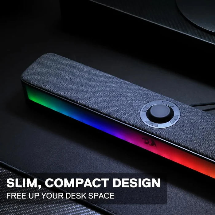 Redragon GS515 Neo RGB Desktop Soundbar - PakByte Computers