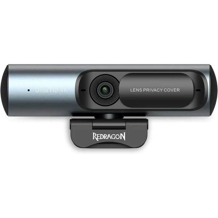 Redragon GW911 4K Webcam for PC, Ultra HD with Dual Noise-Cancelling Mic - PakByte Computers
