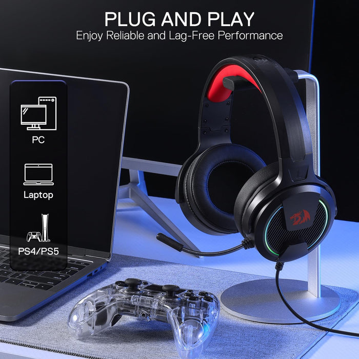 Redragon H315 RGB Gaming Headset - PakByte Computers