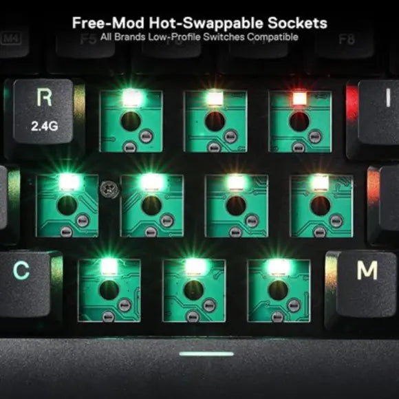 Redragon NOCTIS K632 RGB Wired Mechanical Gaming Keyboard - PakByte Computers