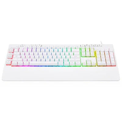 Redragon K512W SHIVA RGB Backlit Membrane Gaming Keyboard (White) - PakByte