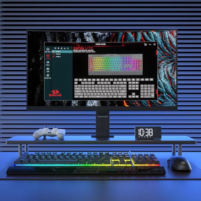 Redragon K525 RGB Wired Membrane Gaming Keyboard - PakByte Computers