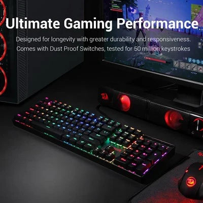 Redragon K551 RGB-1 MITRA Wired Mechanical Keyboard - PakByte Computers