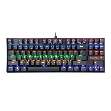 Redragon K552 RGB-1 KUMARA Full Anti Ghosting Mechanical Gaming Keyboard (Black) - PakByte