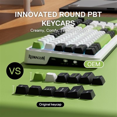 Redragon K686 Eisa Max Wireless Gasket Mechanical Gaming Keyboard - PakByte Computers