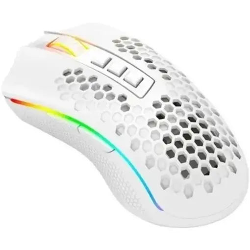 Redragon M808W-KS STORM PRO RGB Wireless Gaming Mouse – White - PakByte