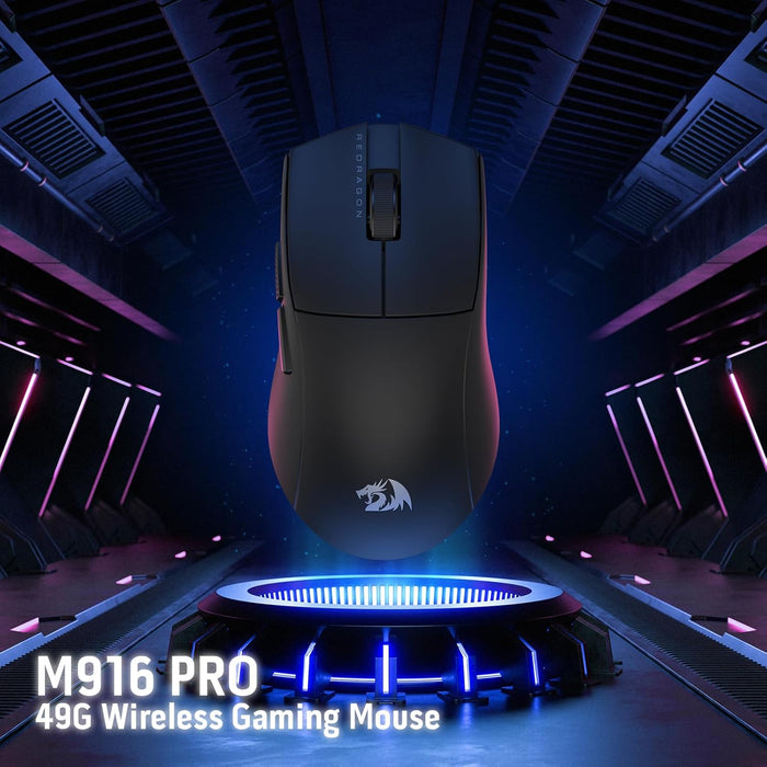 Redragon M916 PRO 3-Mode Wireless Gaming Mouse - PakByte Computers