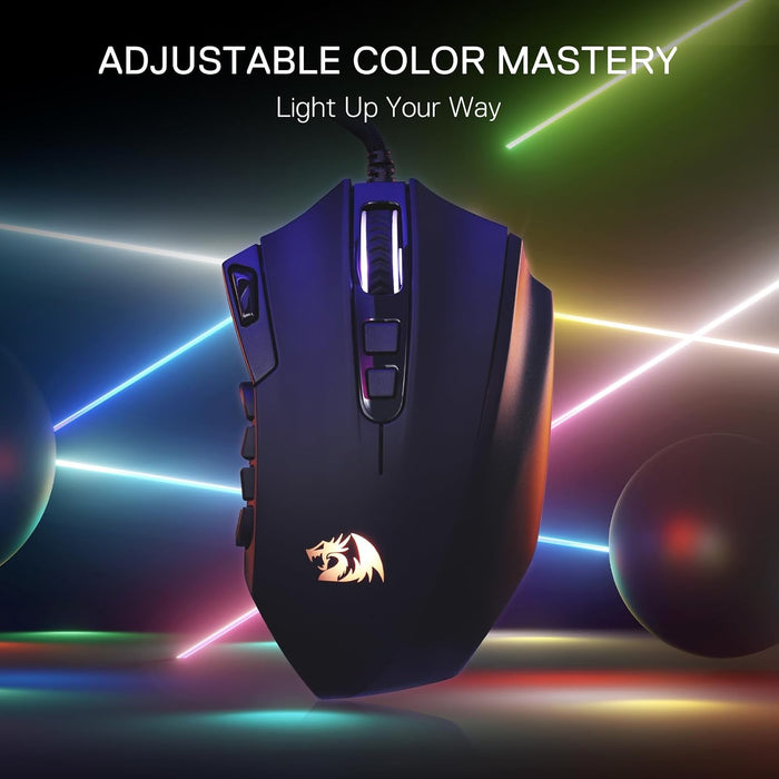 Redragon M921 MMO Gaming Mouse - PakByte Computers