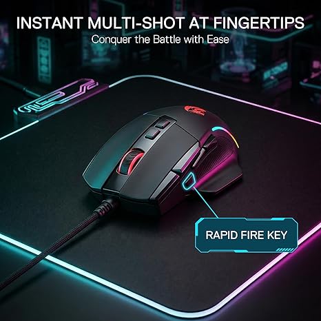 Redragon M925 Wired 24,000 Max DPI Optical Gaming Mouse