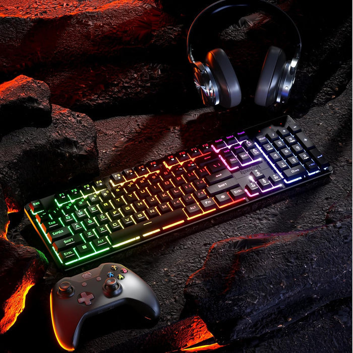 Redragon K521 Rainbow Gaming Keyboard - PakByte Computers