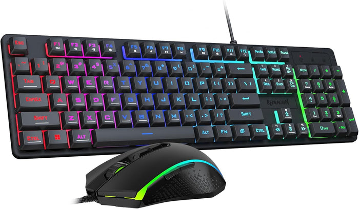 Redragon S107 Gaming Keyboard and Mouse Combo - PakByte Computers