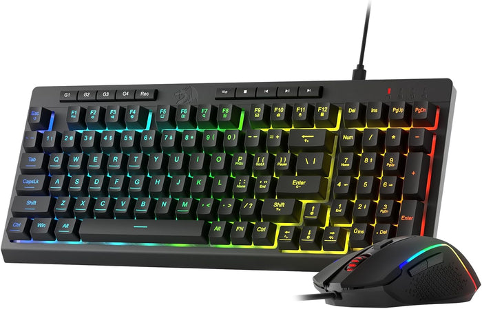 Redragon S141 Gaming Keyboard & Mouse Combo - PakByte Computers