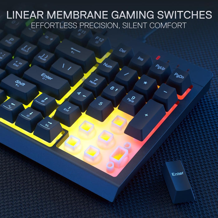 Redragon S141 Gaming Keyboard & Mouse Combo - PakByte Computers