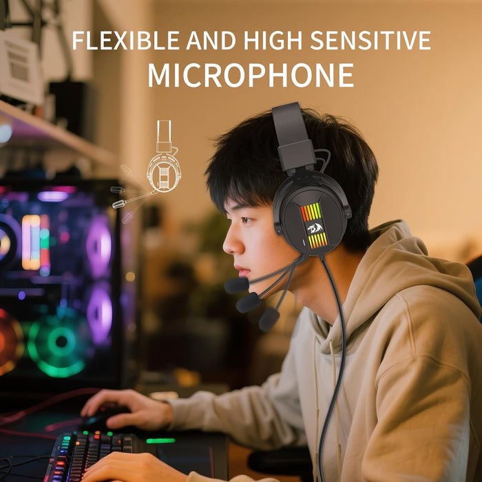 Redragon H375 Wired Gaming Headset - PakByte Computers