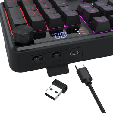 Redragon VOLCANO K526 PRO 104 Keys Mechanical-Feel Keyboard