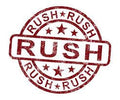 Rush Order (Same day shipping)
