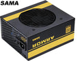 SAMA 650W 80+ Bronze Non Modular Gaming Power Supply - PakByte Computers