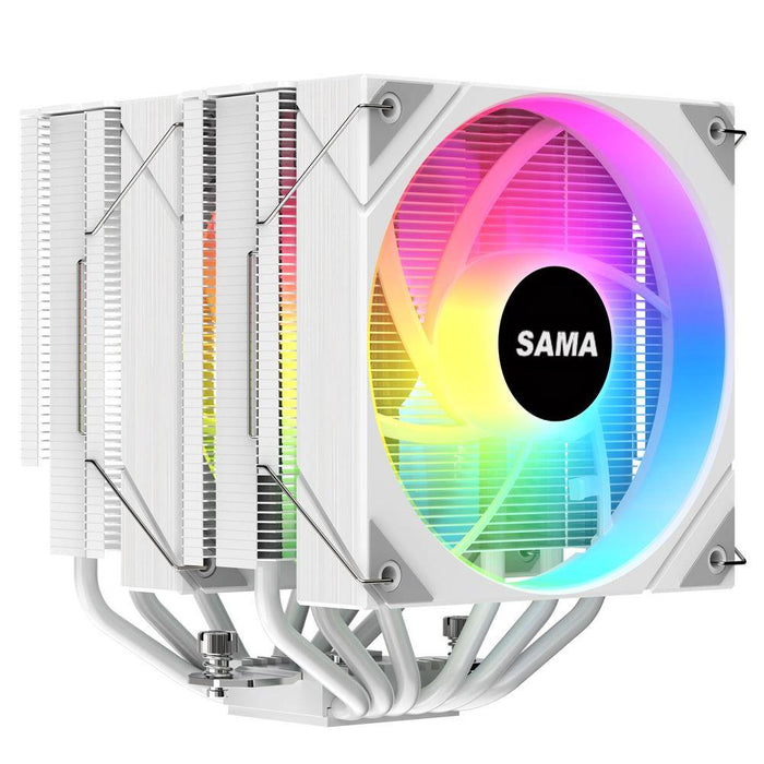 Sama 6PDW ARGB- White - PakByte